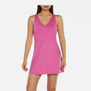 GAP Fit Pink Tank Top Activewear Dress